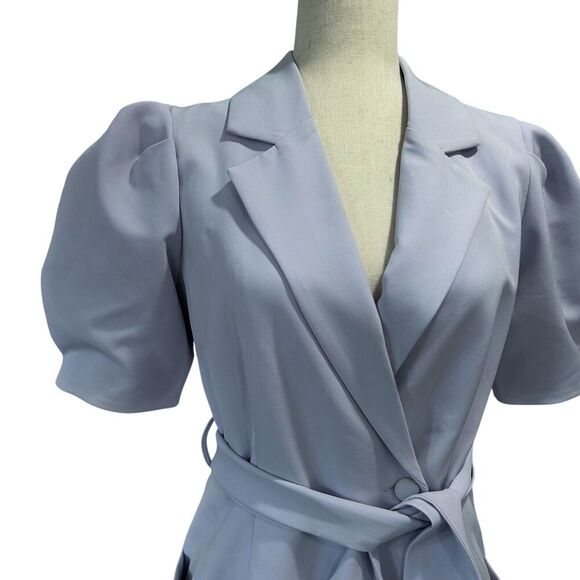 Revolve Song Of‎ Style Cadence Blazer Belted Mini Dress In Hush Purple Small - Picture 6 of 15